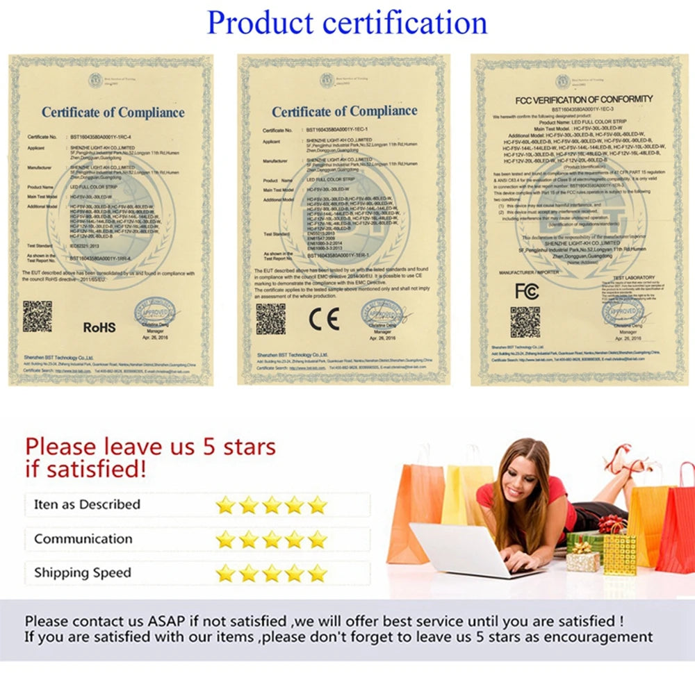 DC5V WS2812B Individually Addressable Smart 5050SMD RGB LED Strip WS2812 30/60/74/96/144Leds/Pixels/m Magic Light IP30/65/67